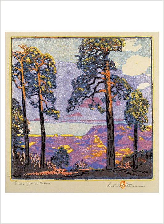 The Woodblock Prints of Gustave Baumann Book of Postcards_Primary