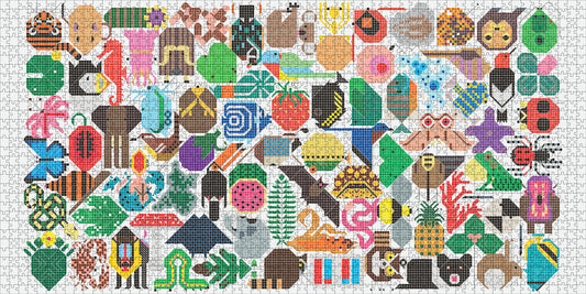 Charley Harper: Web of Life 2000-Piece Jigsaw Puzzle_Primary