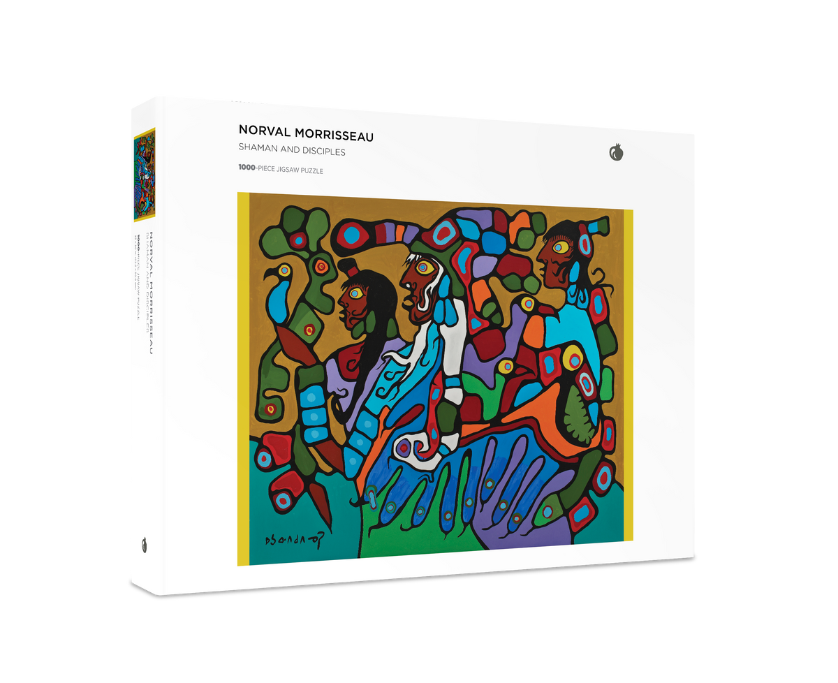 Norval Morrisseau: Shaman and Disciples 1000-Piece Jigsaw Puzzle_Primary