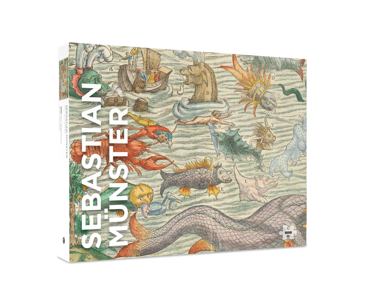 Sebastian Münster: Sea Monsters 1000-Piece Jigsaw Puzzle_Primary