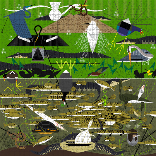 Charley Harper: The Everglades 1000-Piece Jigsaw Puzzle_Primary