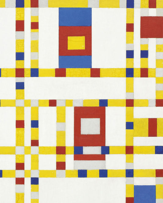 Piet Mondrian: Broadway Boogie Woogie Bookmark_Front_Flat