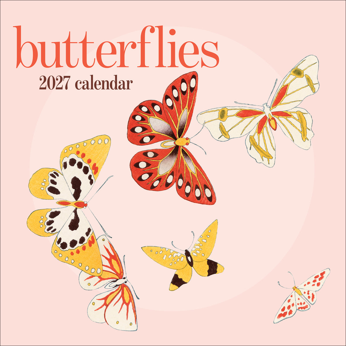 Butterflies 2027 Wall Calendar_Front_Flat