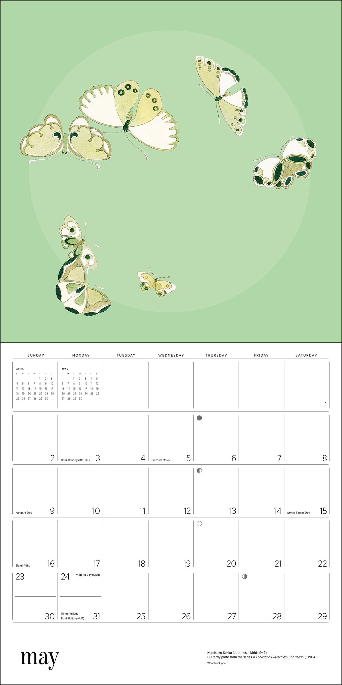 Butterflies 2027 Wall Calendar_Interior_5