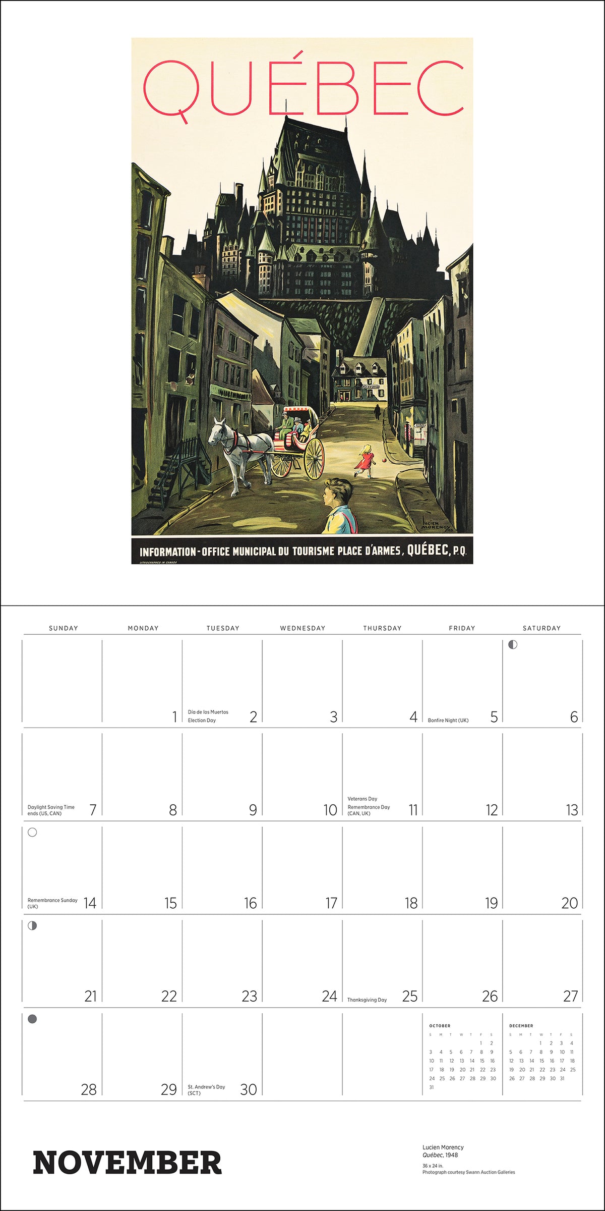 Canada: Vintage Travel Posters 2027 Wall Calendar_Interior_4