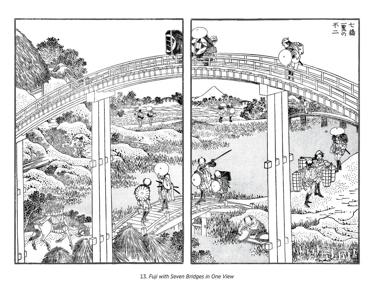 Hokusai: Views of Mt. Fuji Coloring Book_Interior_3