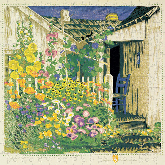 Gustave Baumann: Grandma Battin's Garden 300-Piece Jigsaw Puzzle_Primary
