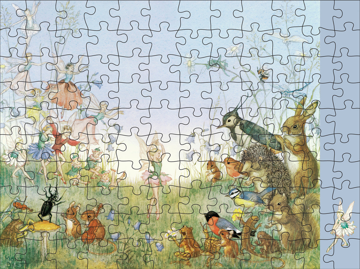 Molly Brett: Woodland Adventures 120-Piece Double-Sided Jigsaw Puzzle Set_Interior_1