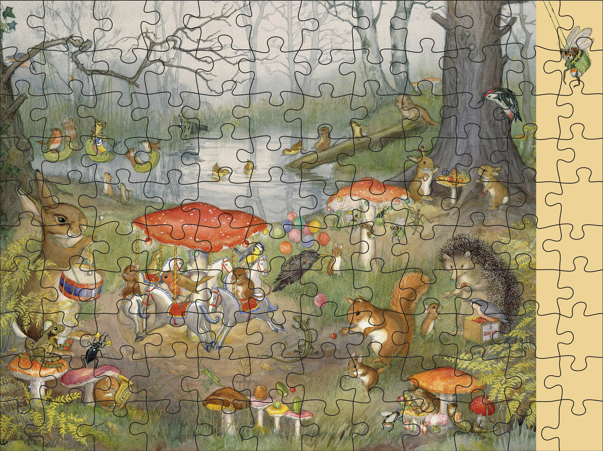 Molly Brett: Woodland Adventures 120-Piece Double-Sided Jigsaw Puzzle Set_Interior_4