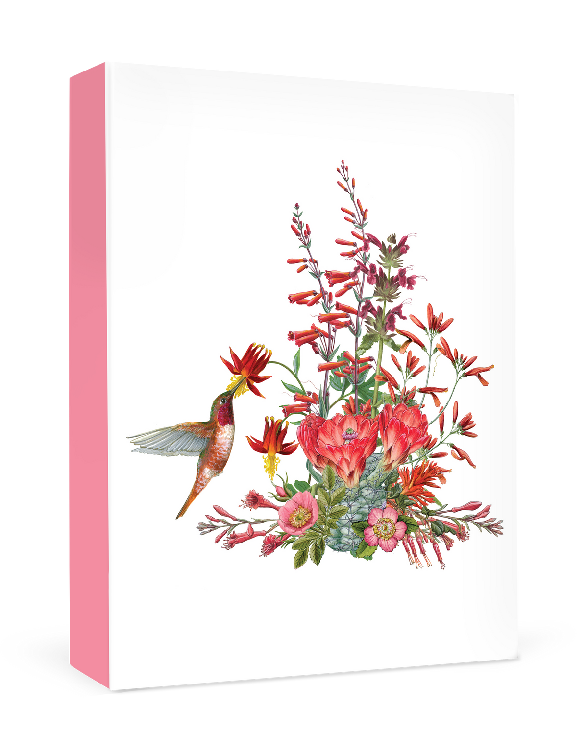 Erin E. Hunter: California Wildflowers in Red Small Boxed Cards_Primary