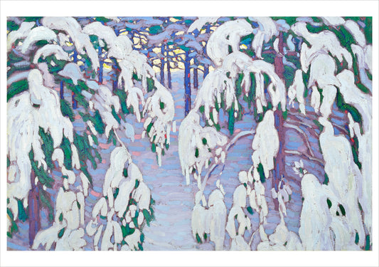 The Group of Seven: Lawren S. Harris and Tom Thomson Holiday Card Assortment_Front_3D