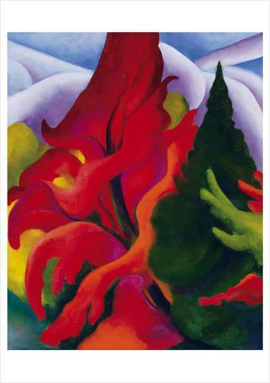 Georgia O’Keeffe: Trees Boxed Notecard Assortment_Front_3D