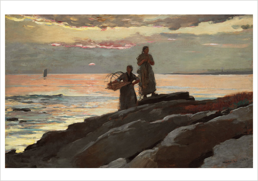 Winslow Homer in Maine Boxed Notecard Assortment_Interior_2