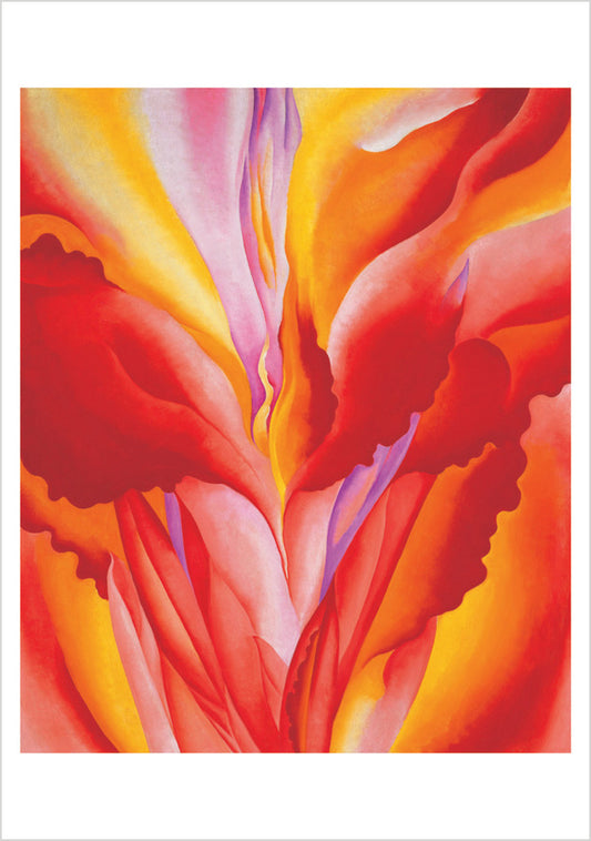 Georgia O'Keeffe: Abstract Flowers Boxed Notecard Assortment_Front_3D