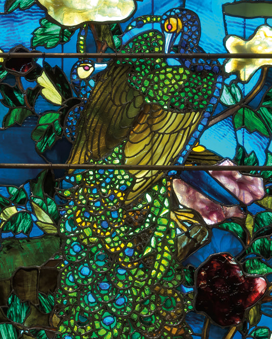 John La Farge: Peacocks and Peonies II Bookmark_Front_Flat