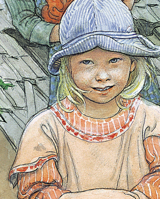 Carl Larsson: By the Cellar Bookmark_Front_Flat