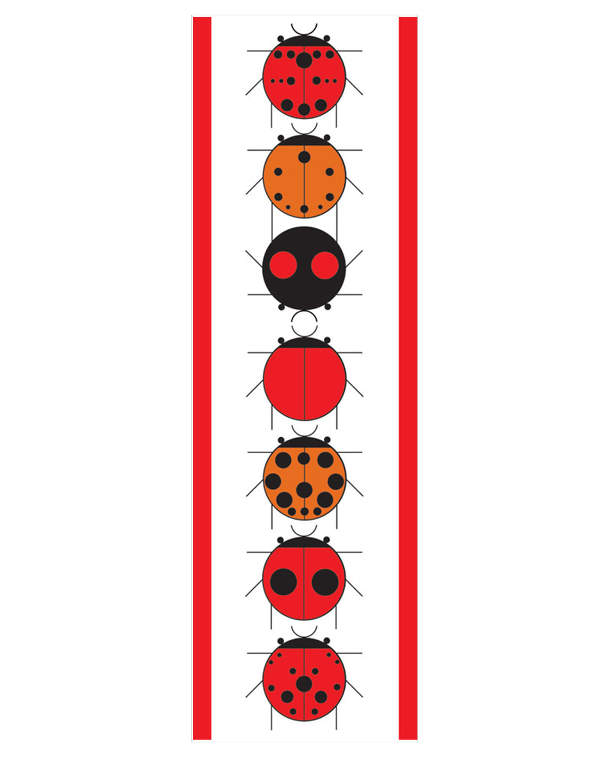 Charley Harper: Ladybug Sampler Bookmark_Front_Flat