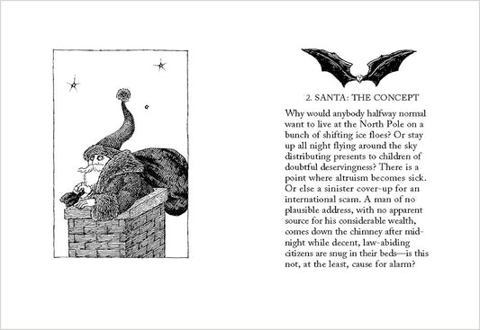 John Updike and Edward Gorey: The Twelve Terrors of Christmas_Front_Flat