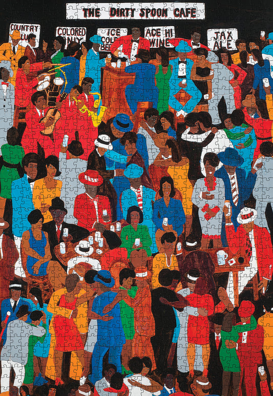 Winfred Rembert: The Dirty Spoon Cafe 1000-Piece Jigsaw Puzzle_Primary
