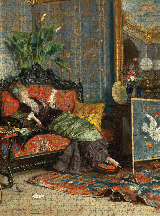 The Reading Woman 1000-Piece Jigsaw Puzzle_Primary