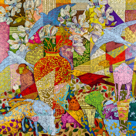 Grant Leier: Quilt 1000-Piece Jigsaw Puzzle_Primary