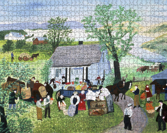 Grandma Moses: Moving Day on the Farm 1000-Piece Jigsaw Puzzle_Primary