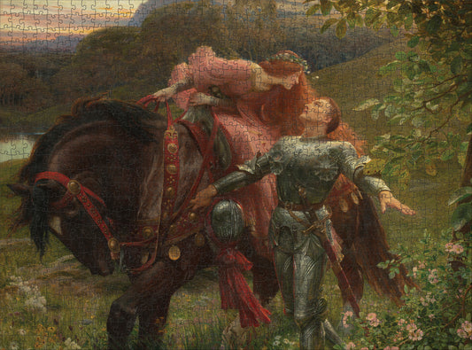 Frank Dicksee: La Belle Dame sans Merci 1000-Piece Jigsaw Puzzle_Primary