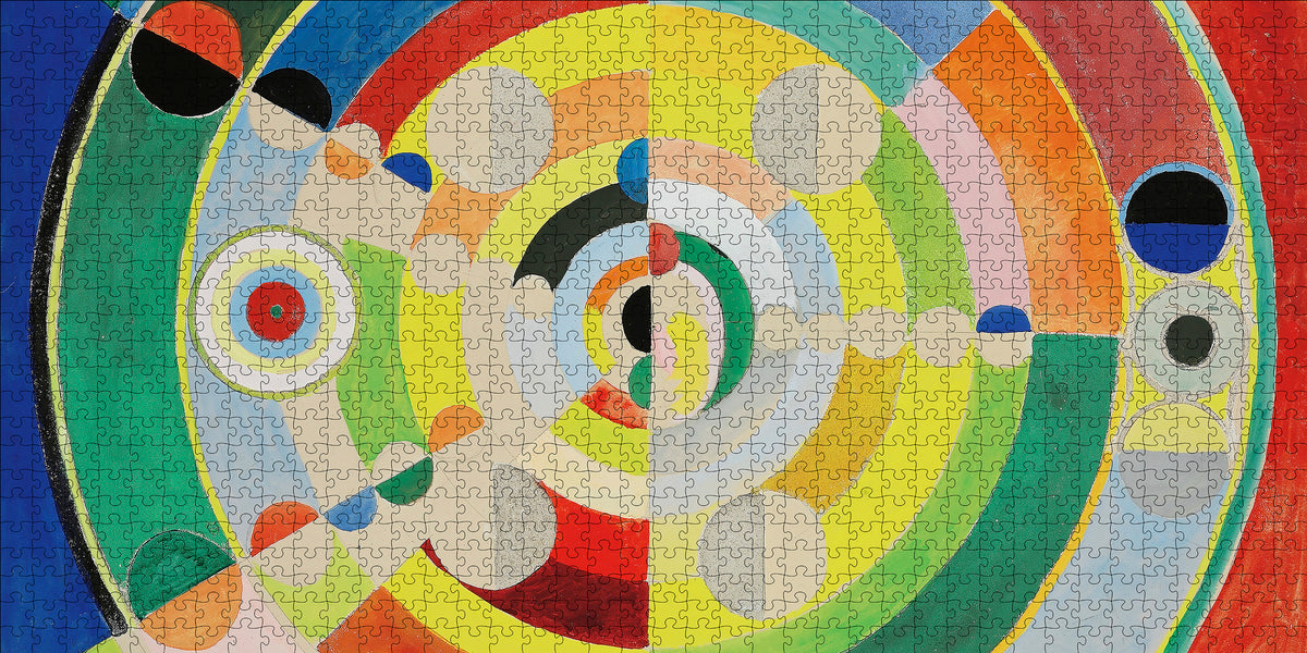 Robert Delaunay: Relief-disques 1000-Piece Jigsaw Puzzle_Zoom