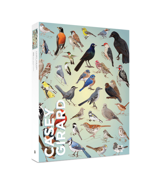 Casey Girard: Backyard Birds 1000-Piece Jigsaw Puzzle_Primary