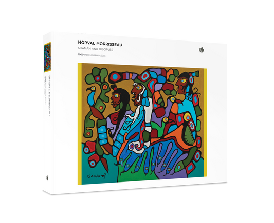 Norval Morrisseau: Shaman and Disciples 1000-Piece Jigsaw Puzzle_Primary