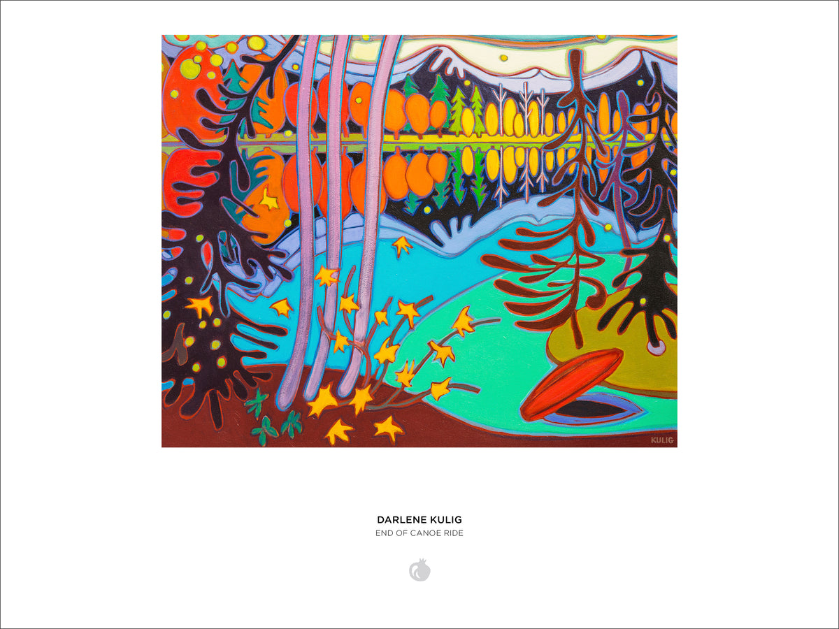 Darlene Kulig: End of Canoe Ride 1000-Piece Jigsaw Puzzle_Interior_1