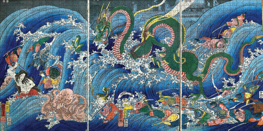 Utagawa Kuniyoshi: The Palace of the Dragon King 1000-Piece Jigsaw Puzzle_Primary