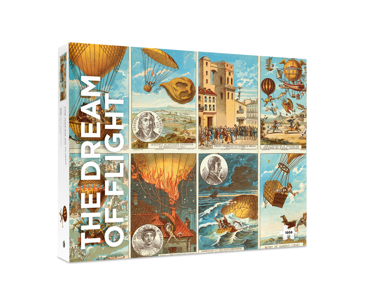 The Dream of Flight: Early Ballooning 1000-Piece Jigsaw Puzzle_Primary
