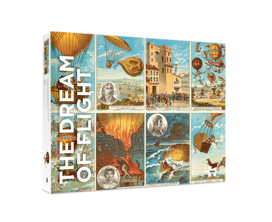 The Dream of Flight: Early Ballooning 1000-Piece Jigsaw Puzzle_Primary