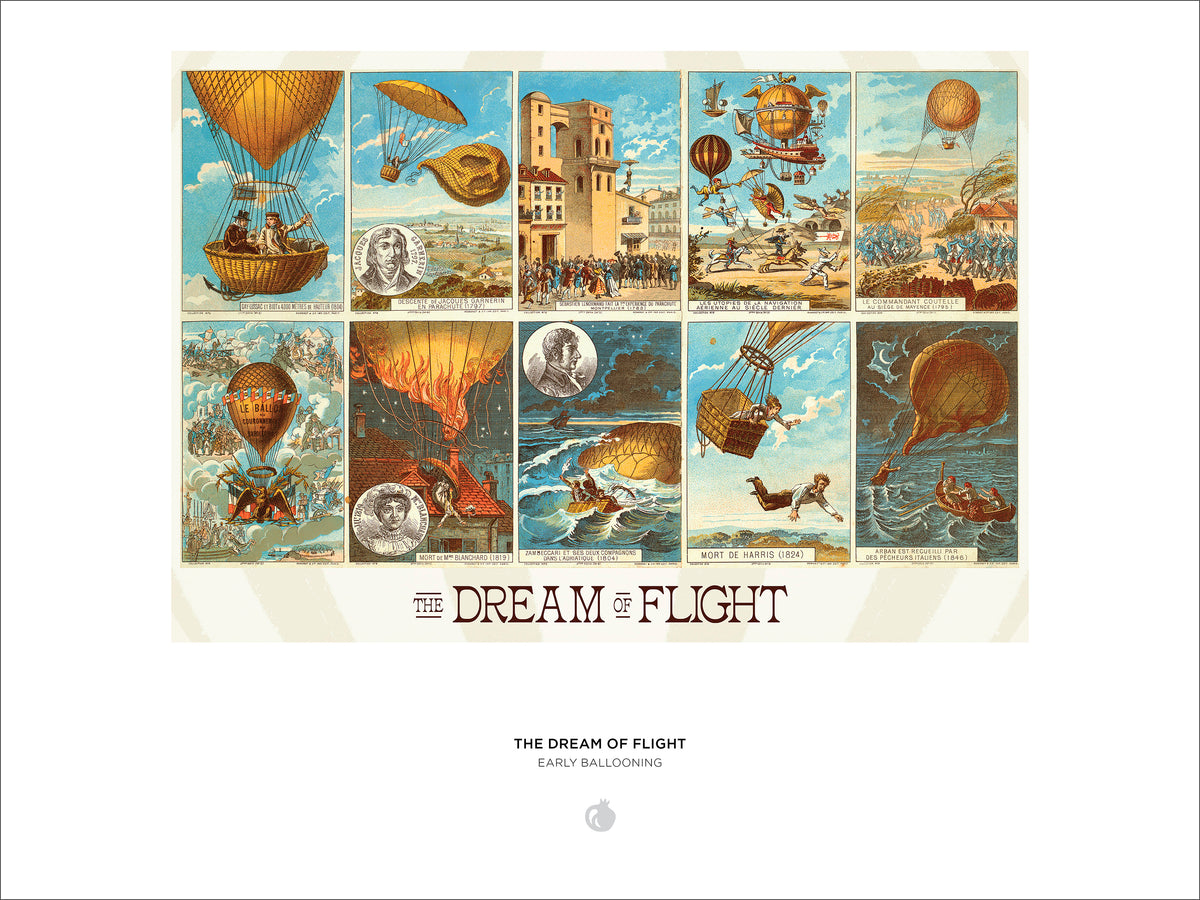 The Dream of Flight: Early Ballooning 1000-Piece Jigsaw Puzzle_Interior_1