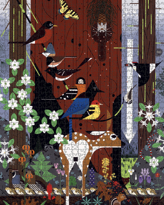 Charley Harper: The Sierra Range 1000-piece Jigsaw Puzzle_Primary