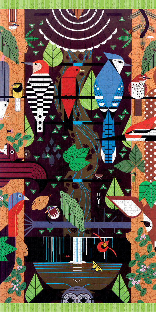 Charley Harper: Birducopia 1000-piece Jigsaw Puzzle_Primary