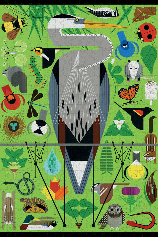 Charley Harper: Secret Sanctuary 500-piece Jigsaw Puzzle_Primary