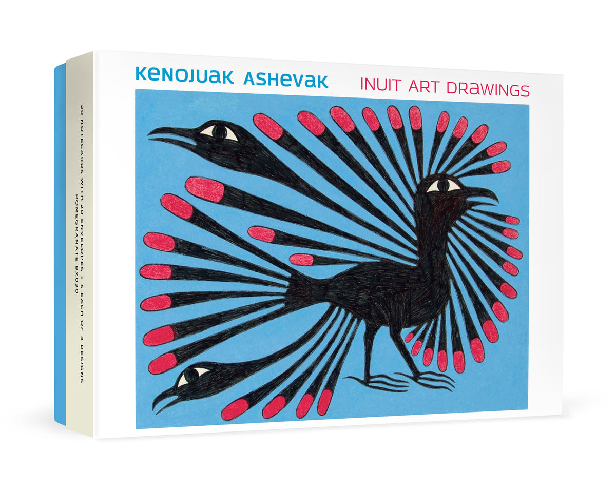 Kenojuak Ashevak: Inuit Art Drawings Boxed Notecard Assortment_Front_3D