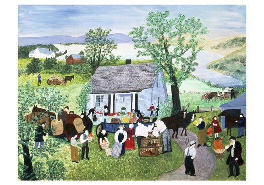 Grandma Moses Boxed Notecard Assortment_Front_3D