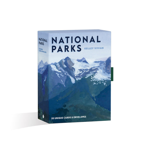 National Parks: Kelley Vivian Deluxe Boxed Notecards_Front_3D