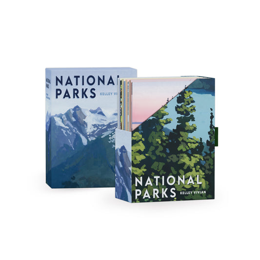 National Parks: Kelley Vivian Deluxe Boxed Notecards_Front_3D