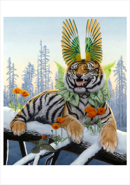 Jon Ching: Flourished Merriment Holiday Cards_Primary