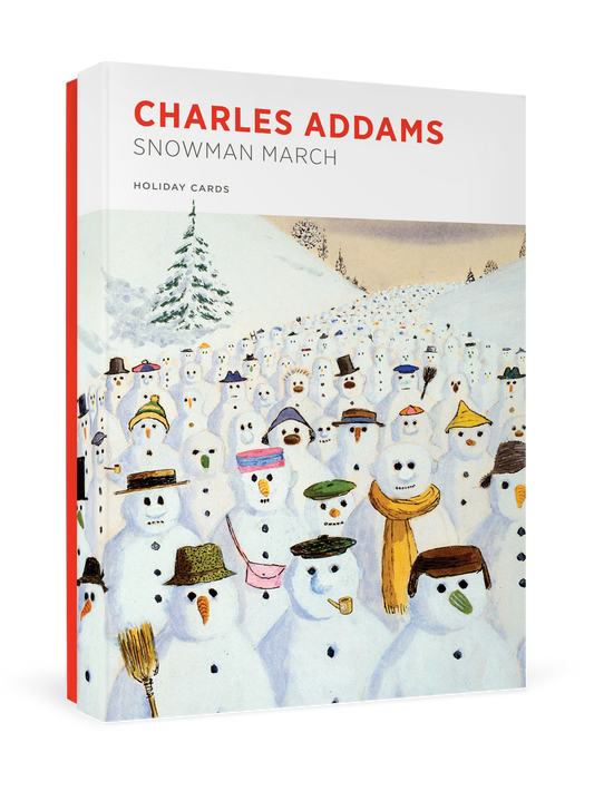 Charles Addams: Snowman March Holiday Cards_Primary