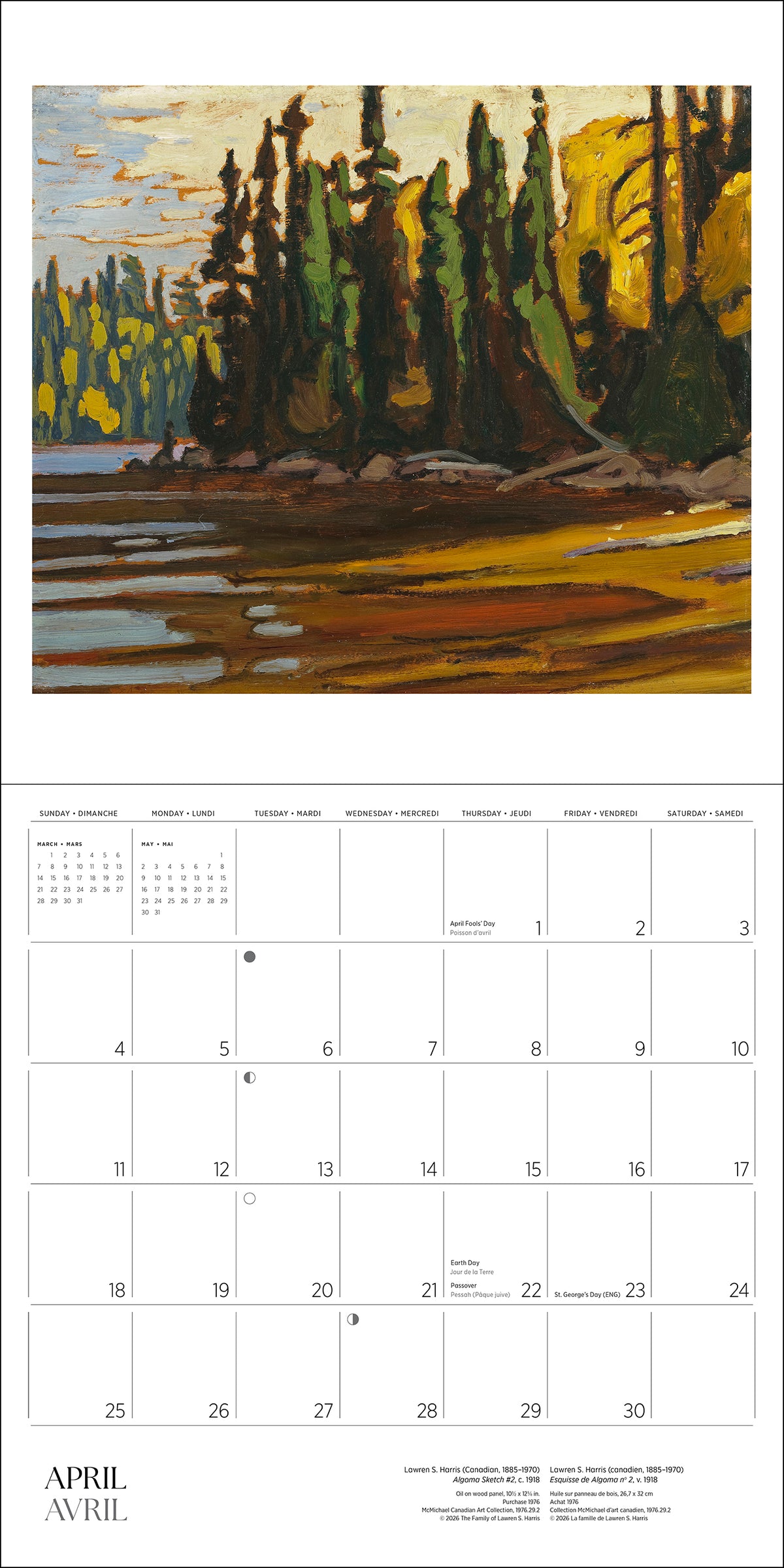 Lawren S. Harris 2027 Wall Calendar_Interior_4