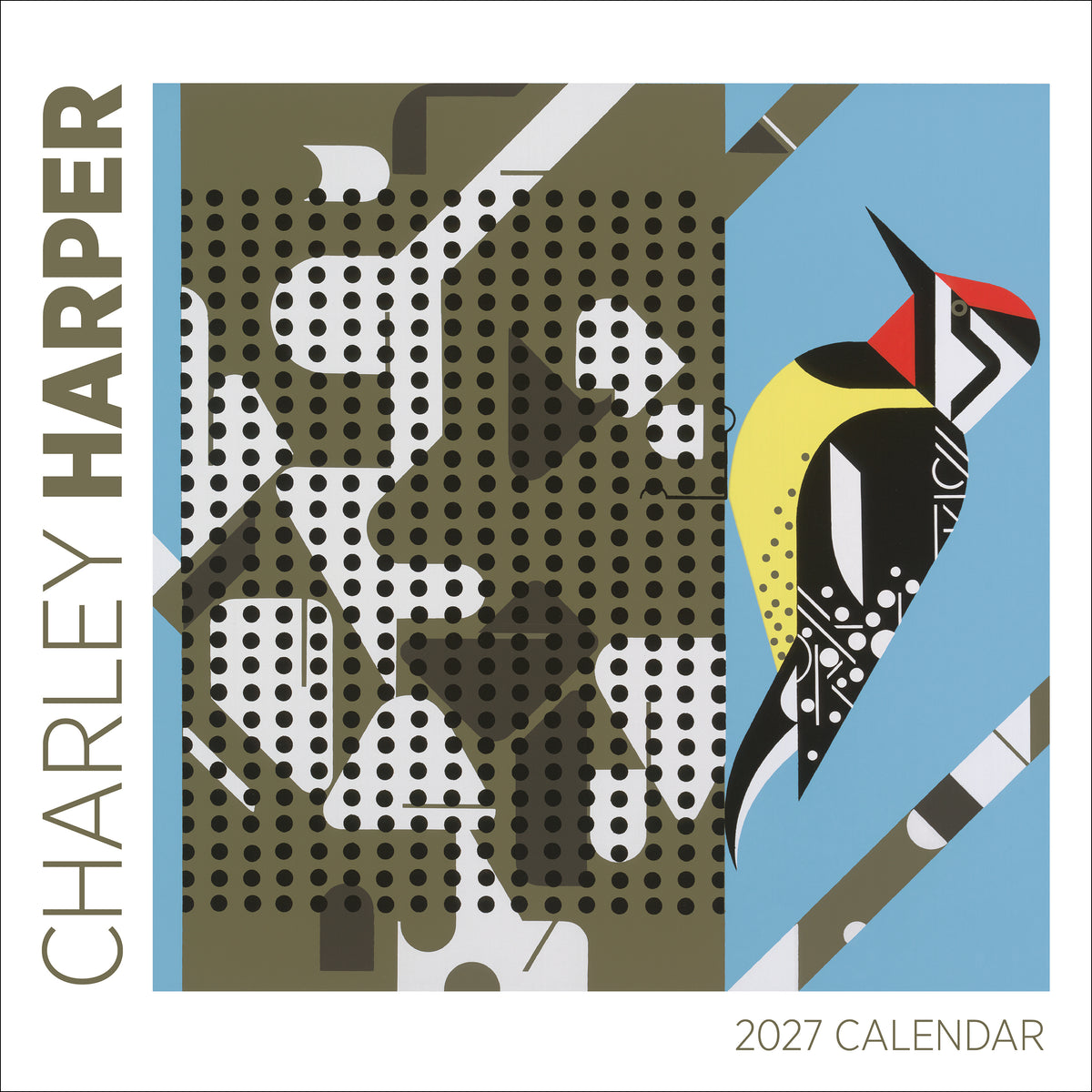 Charley Harper 2027 Wall Calendar_Front_Flat