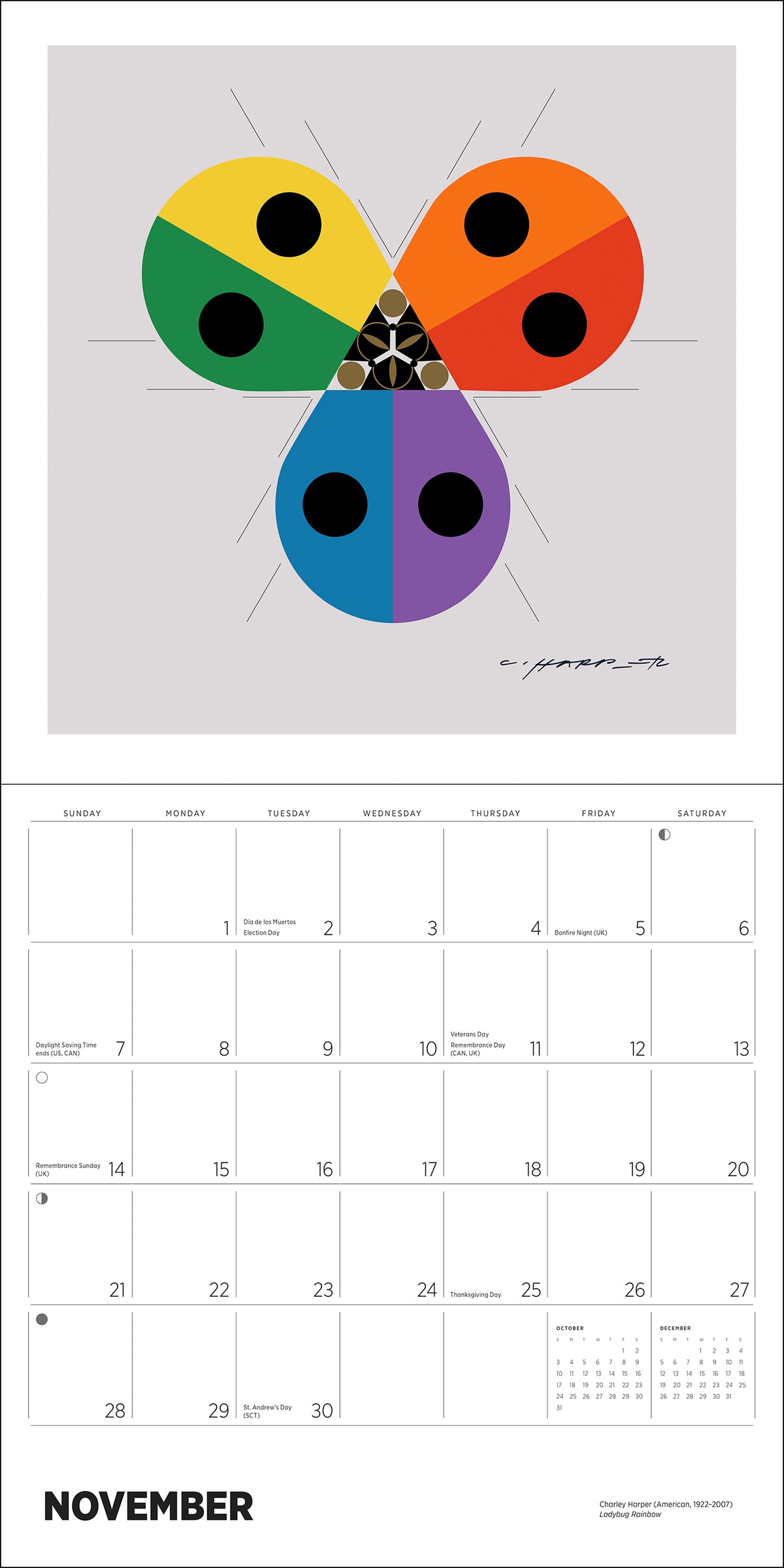 Charley Harper 2027 Wall Calendar_Interior_3