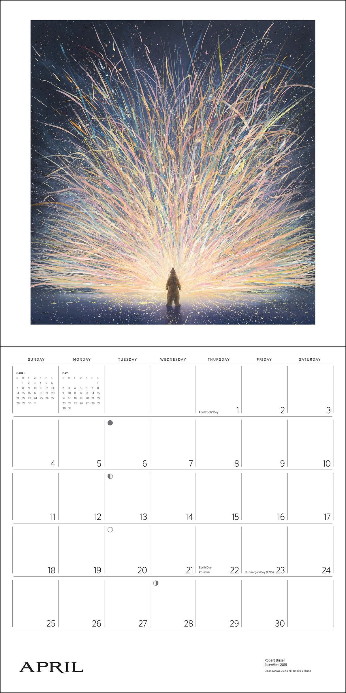 Spirit: The Paintings of Robert Bissell 2027 Wall Calendar_Interior_5