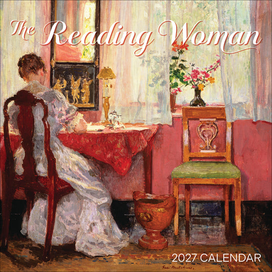 The Reading Woman 2027 Wall Calendar_Front_Flat