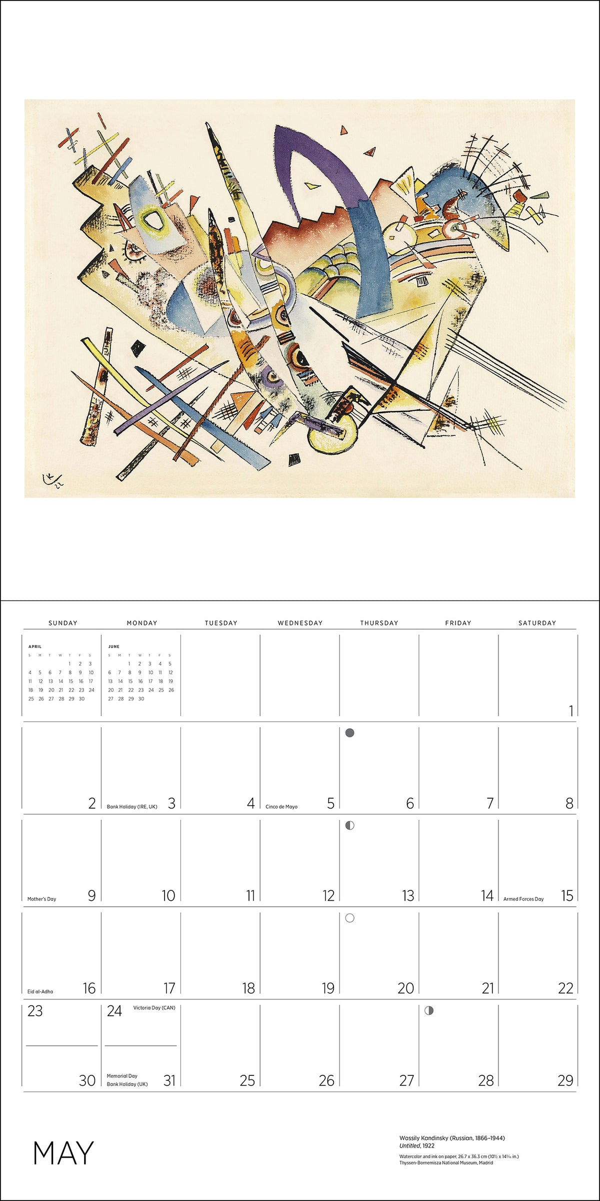 Kandinsky 2027 Wall Calendar_Interior_5